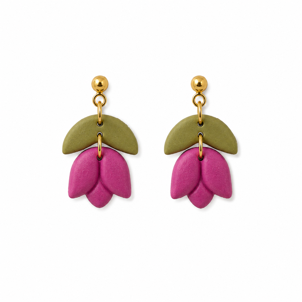Tulip Bloom Earrings