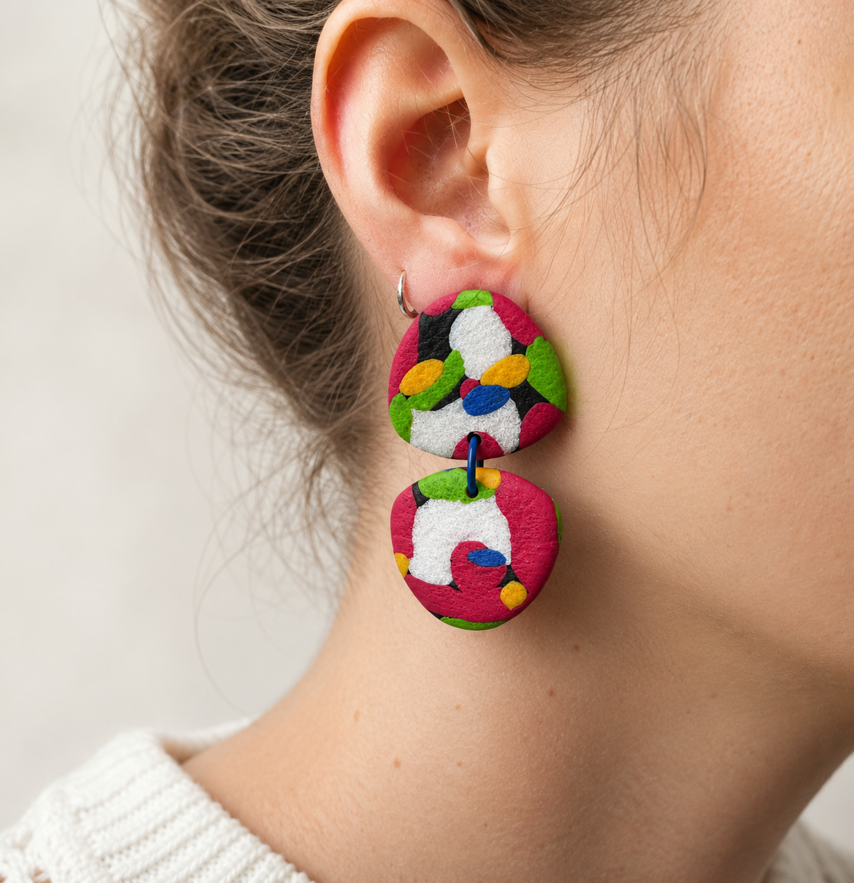 Abstract Earrings