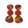 Terra Mosaic Statement Earrings