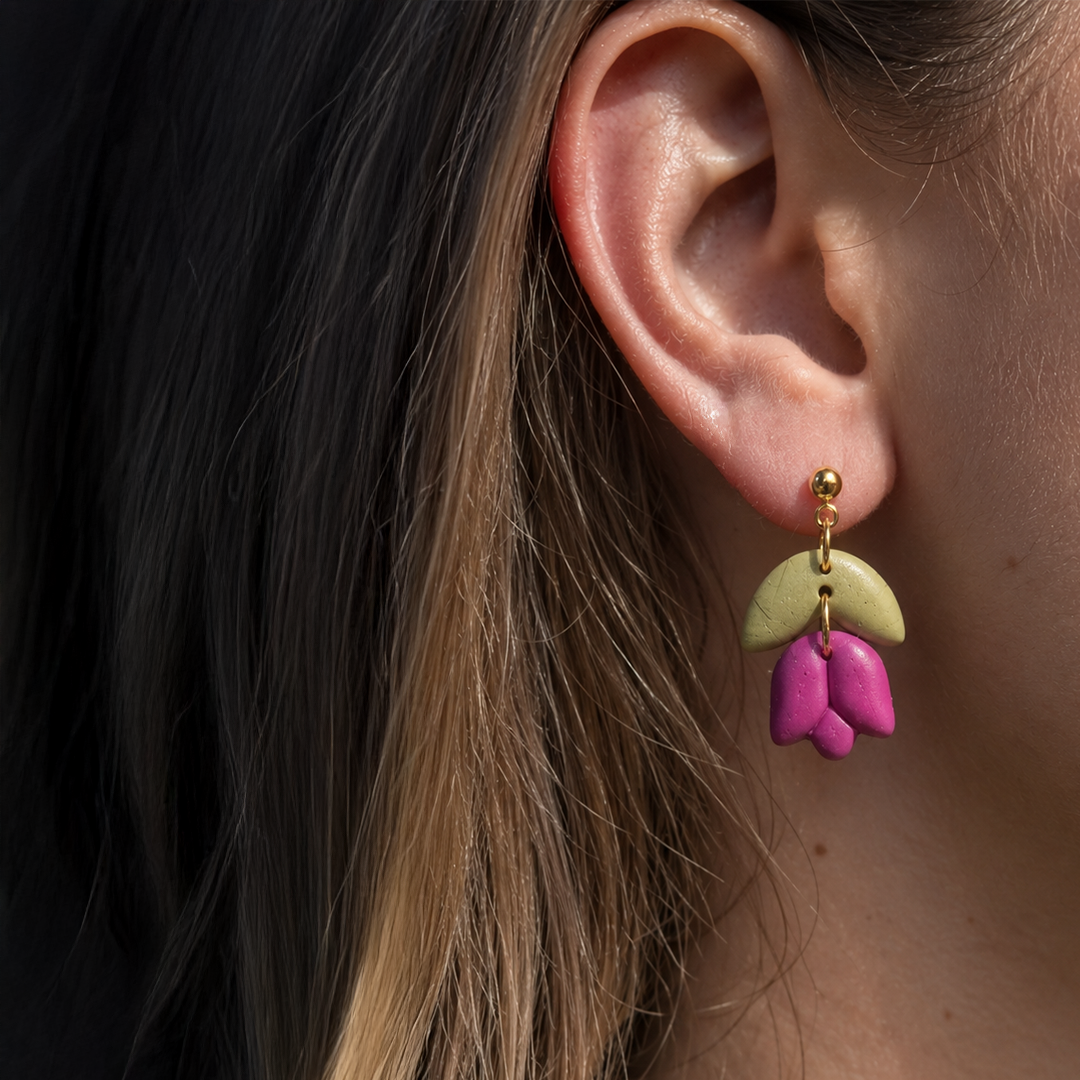 Tulip Bloom Earrings